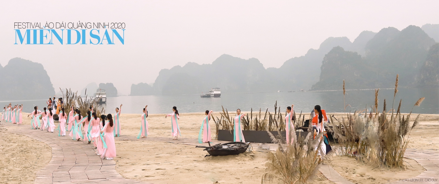 Festival Ao Dai Quang Ninh 2020 . Mien Di San