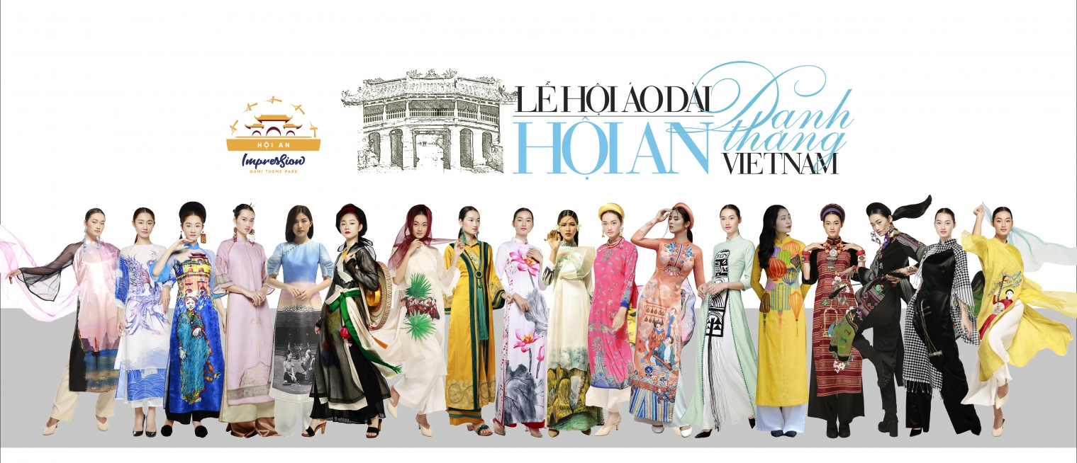 Le Hoi Ao Dai Hoi An . Danh Thang Viet Nam 2020