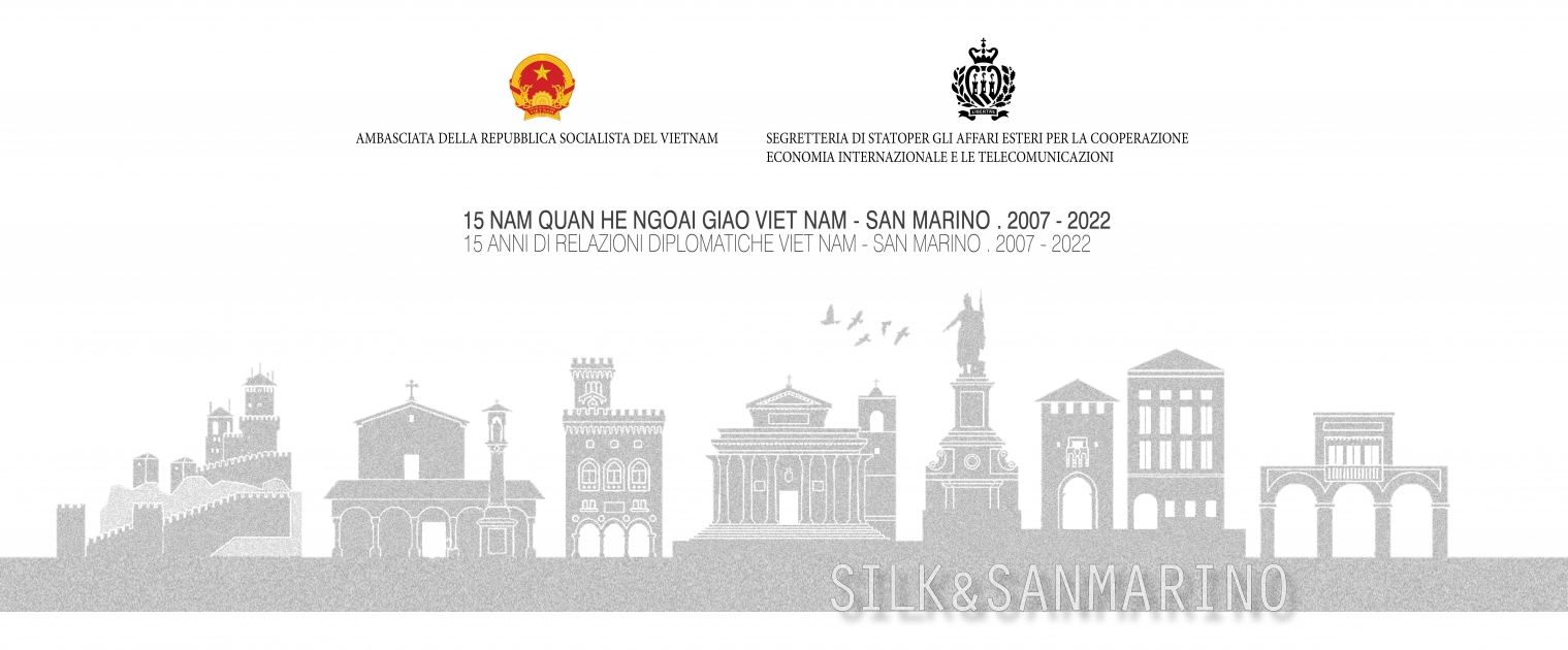 Viet Nam - San Marino ( 2007 - 2022 ) . Silk & San Marino